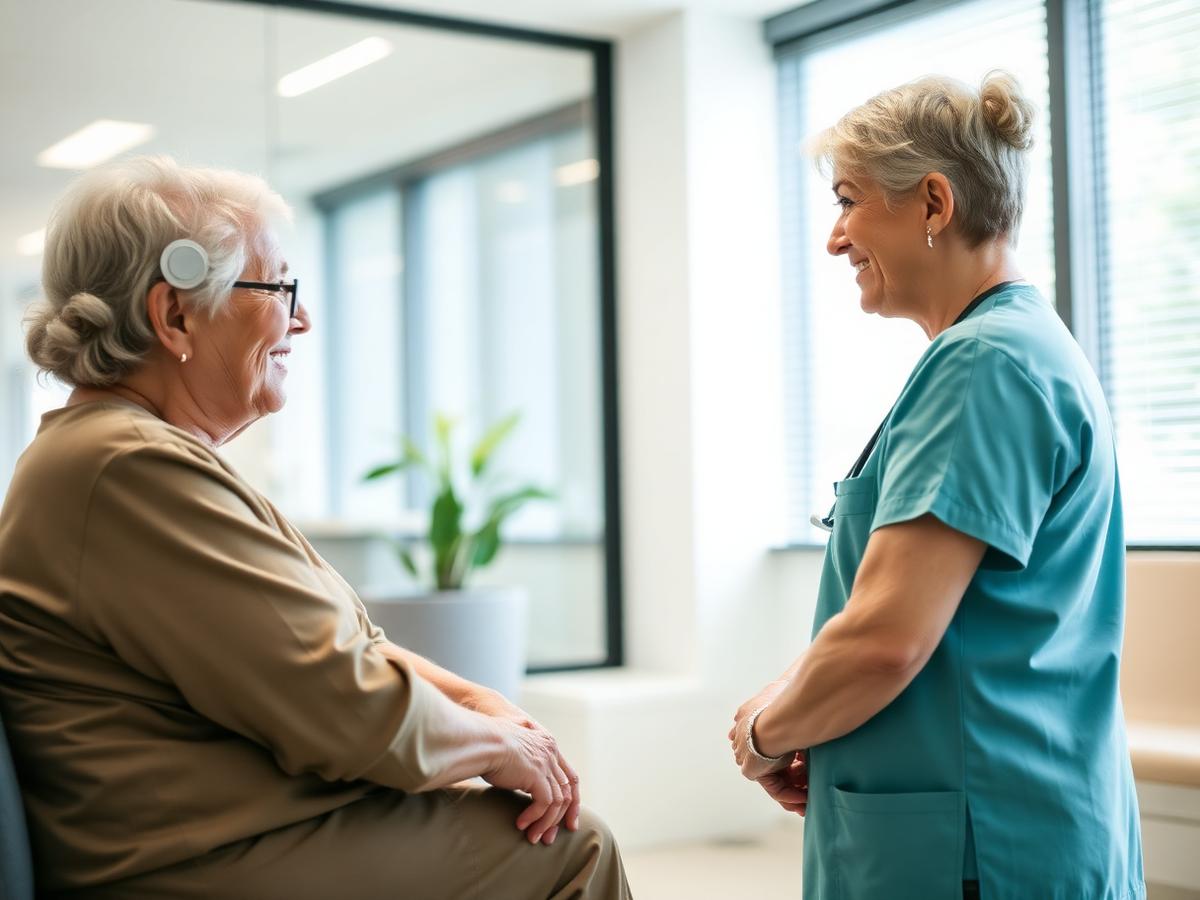 Geriatric wellness clinic consultation