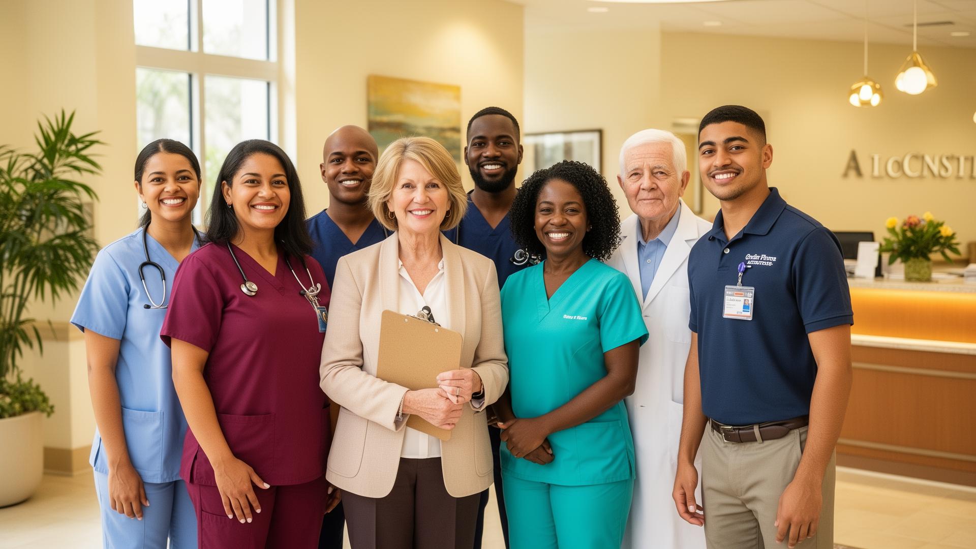 The compassionate, screened team at Boca Raton Adult Day Care Center
